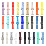 Cinturino di ricambio in silicone per Apple Watch Series, 7 41mm / 6 & SE & 5 & 4 40mm / 3 & 2 & 1 38mm