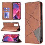 Custodia in pelle magnetica a rotazione orizzontale con struttura a rombo con supporto e slot per schede, For OPPO A74 5G / A93 5G / A54 5G, For OPPO A94 4G / Reno 5F / F19 Pro, For OPPO A94 5G / F19 Pro Plus / Reno5 Z 5G, For OPPO Reno5 Pro