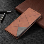 Custodia in pelle magnetica a rotazione orizzontale con struttura a rombo con supporto e slot per schede, For OPPO A74 5G / A93 5G / A54 5G, For OPPO A94 4G / Reno 5F / F19 Pro, For OPPO A94 5G / F19 Pro Plus / Reno5 Z 5G, For OPPO Reno5 Pro