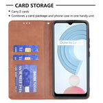 Custodia in pelle magnetica a rotazione orizzontale con struttura a rombo con supporto e slot per schede, For OPPO Realme C21 / C20, For OPPO Realme 8 5G / V13