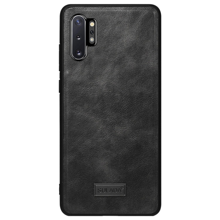 Custodia TPU antiurto in pelle per Samsung Galaxy Note10+