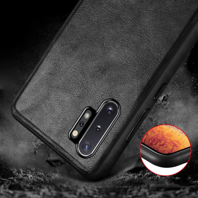 Custodia TPU antiurto in pelle per Samsung Galaxy Note10+