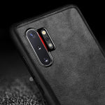 Custodia TPU antiurto in pelle per Samsung Galaxy Note10+