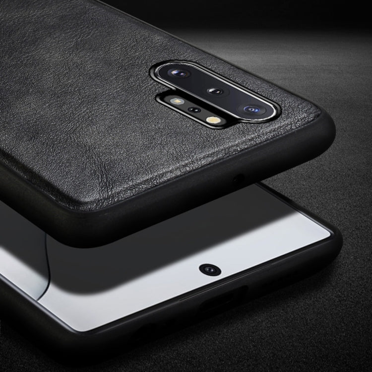 Custodia TPU antiurto in pelle per Samsung Galaxy Note10+