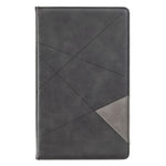 Custodia in pelle magnetica a rotazione orizzontale con struttura a rombo con supporto e slot per schede, For Samsung Galaxy Tab A7 Lite SM-T220/SM-T225