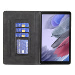 Custodia in pelle magnetica a rotazione orizzontale con struttura a rombo con supporto e slot per schede, For Samsung Galaxy Tab A7 Lite SM-T220/SM-T225