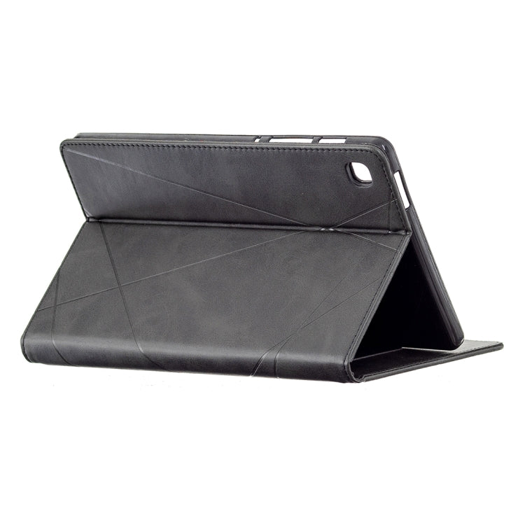 Custodia in pelle magnetica a rotazione orizzontale con struttura a rombo con supporto e slot per schede, For Samsung Galaxy Tab A7 Lite SM-T220/SM-T225