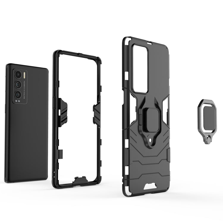 Custodia protettiva antiurto per PC + TPU con supporto per anello magnetico, For OPPO Realme GT Explorer Master, For OPPO Reno6 Z, For Huawei nova 8i Foreign Version, For Honor Magic3