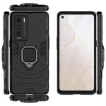 Custodia protettiva antiurto per PC + TPU con supporto per anello magnetico, For OPPO Realme GT Explorer Master, For OPPO Reno6 Z, For Huawei nova 8i Foreign Version, For Honor Magic3