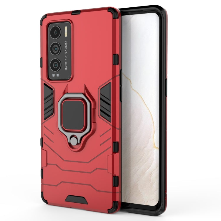 Custodia protettiva antiurto per PC + TPU con supporto per anello magnetico, For OPPO Realme GT Explorer Master, For OPPO Reno6 Z, For Huawei nova 8i Foreign Version, For Honor Magic3
