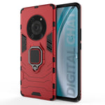 Custodia protettiva antiurto per PC + TPU con supporto per anello magnetico, For OPPO Realme GT Explorer Master, For OPPO Reno6 Z, For Huawei nova 8i Foreign Version, For Honor Magic3