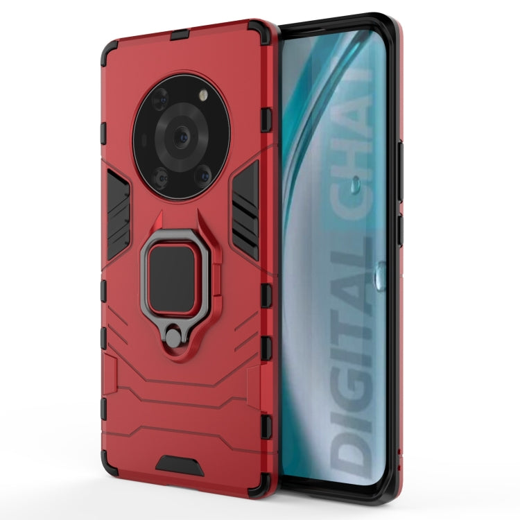 Custodia protettiva antiurto per PC + TPU con supporto per anello magnetico, For OPPO Realme GT Explorer Master, For OPPO Reno6 Z, For Huawei nova 8i Foreign Version, For Honor Magic3