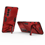 Punk Armor 2 in 1 PC + custodia antiurto in TPU con supporto invisibile, For Realme GT Explorer Master, For OPPO Realme GT Explorer Master