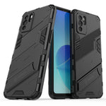 Punk Armor 2 in 1 PC + custodia antiurto in TPU con supporto invisibile, For OPPO Reno6 Z, For Huawei nova 8i Foreign Version, For Honor X20