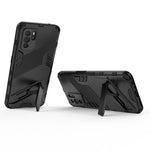 Punk Armor 2 in 1 PC + custodia antiurto in TPU con supporto invisibile, For OPPO Reno6 Z, For Huawei nova 8i Foreign Version, For Honor X20