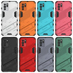 Punk Armor 2 in 1 PC + custodia antiurto in TPU con supporto invisibile, For OPPO Reno6 Z, For Huawei nova 8i Foreign Version, For Honor X20