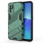 Punk Armor 2 in 1 PC + custodia antiurto in TPU con supporto invisibile, For OPPO Reno6 Z, For Huawei nova 8i Foreign Version, For Honor X20