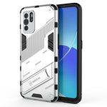 Punk Armor 2 in 1 PC + custodia antiurto in TPU con supporto invisibile, For OPPO Reno6 Z, For Huawei nova 8i Foreign Version, For Honor X20