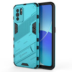Punk Armor 2 in 1 PC + custodia antiurto in TPU con supporto invisibile, For OPPO Reno6 Z, For Huawei nova 8i Foreign Version, For Honor X20