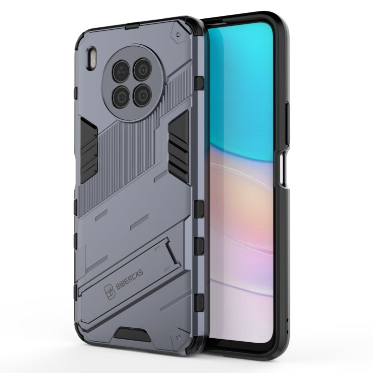Punk Armor 2 in 1 PC + custodia antiurto in TPU con supporto invisibile, For OPPO Reno6 Z, For Huawei nova 8i Foreign Version, For Honor X20