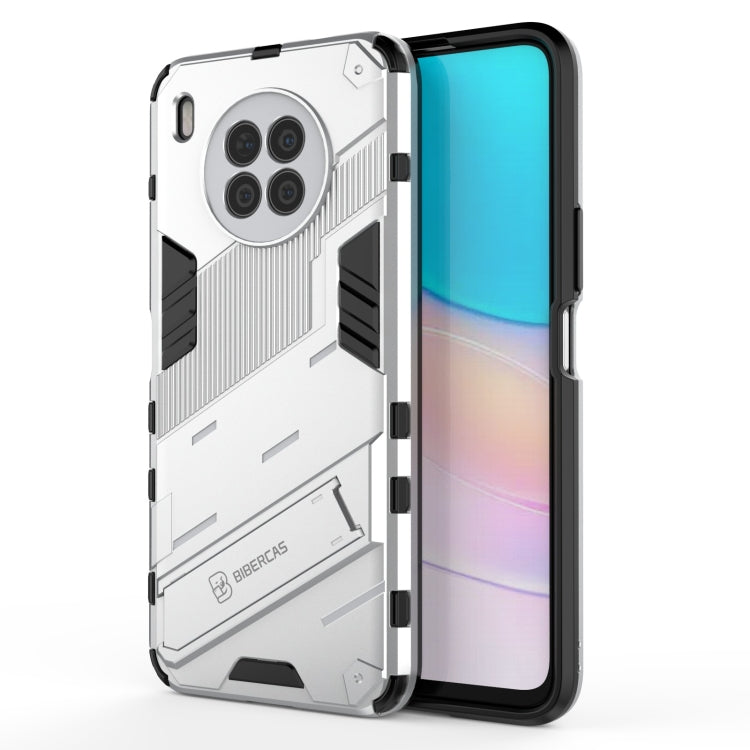 Punk Armor 2 in 1 PC + custodia antiurto in TPU con supporto invisibile, For OPPO Reno6 Z, For Huawei nova 8i Foreign Version, For Honor X20