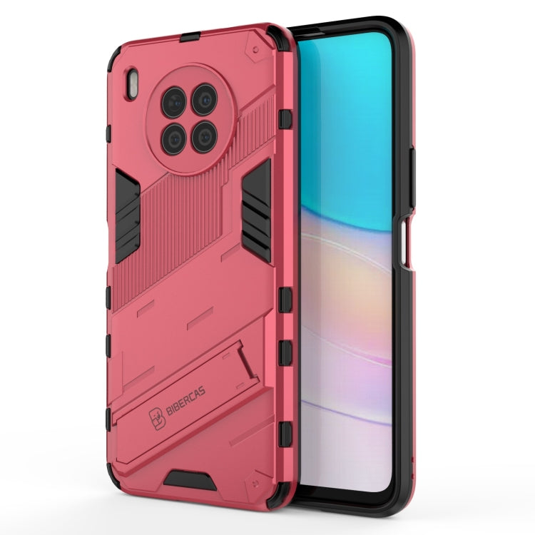 Punk Armor 2 in 1 PC + custodia antiurto in TPU con supporto invisibile, For OPPO Reno6 Z, For Huawei nova 8i Foreign Version, For Honor X20