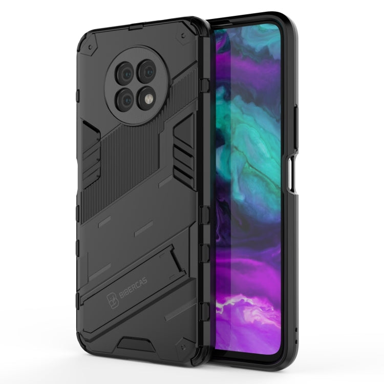 Punk Armor 2 in 1 PC + custodia antiurto in TPU con supporto invisibile, For OPPO Reno6 Z, For Huawei nova 8i Foreign Version, For Honor X20