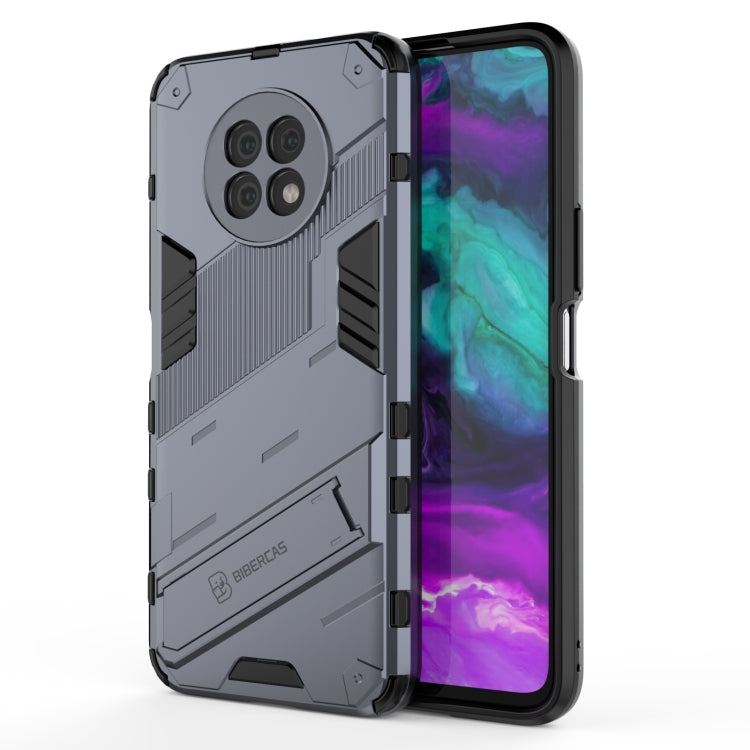 Punk Armor 2 in 1 PC + custodia antiurto in TPU con supporto invisibile, For OPPO Reno6 Z, For Huawei nova 8i Foreign Version, For Honor X20
