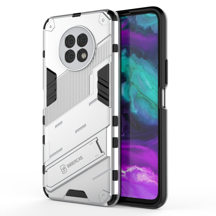 Punk Armor 2 in 1 PC + custodia antiurto in TPU con supporto invisibile, For OPPO Reno6 Z, For Huawei nova 8i Foreign Version, For Honor X20