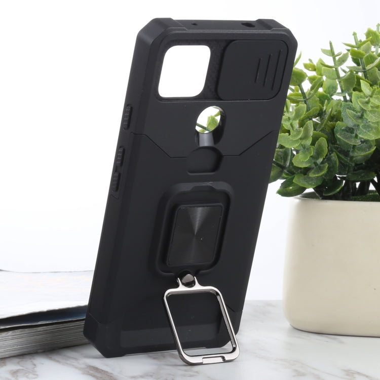 Cover per fotocamera scorrevole Design Custodia antiurto per PC + TPU con supporto per anello e slot per schede, For Google Pixel 5a 5G, For Samsung Galaxy A42 5G, For Samsung Galaxy A72 5G, For Samsung Galaxy Note20 Ultra