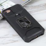 Cover scorrevole PC+TPU con slot carte per iPhone SE 2022 e model
