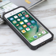 Cover per fotocamera scorrevole Design Custodia antiurto per PC + TPU con supporto per anello e slot per schede, For iPhone SE 2022 / SE 2020 / 8 / 7 / 6s / 6, For iPhone 8 Plus / 7 Plus / 6s Plus / 6 Plus