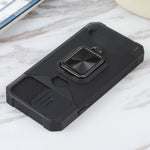 Cover scorrevole PC+TPU con slot carte per iPhone SE 2022 e model