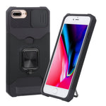 Cover scorrevole PC+TPU con slot carte per iPhone SE 2022 e model