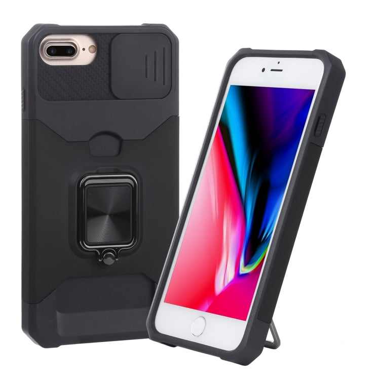 Cover scorrevole PC+TPU con slot carte per iPhone SE 2022 e model