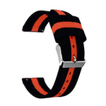 Per Samsung Galaxy Watch4 40/44mm e Watch4 Classic 42/46mm cinturino in nylon con cinturino di ricambio