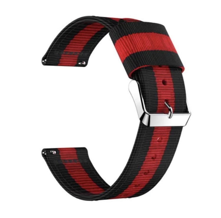 Per Samsung Galaxy Watch4 40/44mm e Watch4 Classic 42/46mm cinturino in nylon con cinturino di ricambio