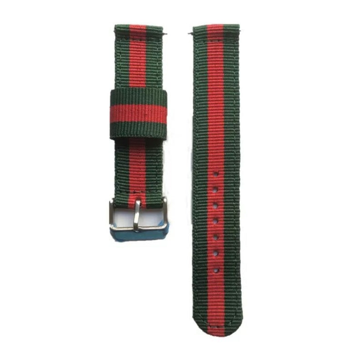 Per Samsung Galaxy Watch4 40/44mm e Watch4 Classic 42/46mm cinturino in nylon con cinturino di ricambio