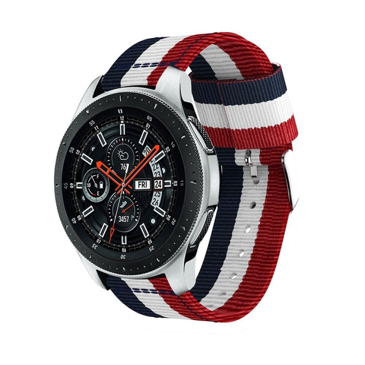 Per Samsung Galaxy Watch4 40/44mm e Watch4 Classic 42/46mm cinturino in nylon con cinturino di ricambio