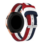 Per Samsung Galaxy Watch4 40/44mm e Watch4 Classic 42/46mm cinturino in nylon con cinturino di ricambio