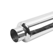 Silenziatore universale per tubo di scarico in acciaio inossidabile per auto/moto, Exhaust Pipe