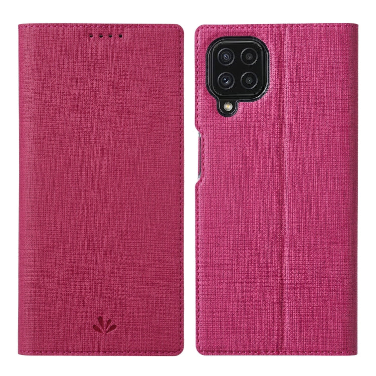 ViLi serie DMX Custodia a ribalta orizzontale antiurto in pelle TPU + PU con attrazione magnetica con slot per schede e supporto, For Samsung Galaxy A22 4G, For Samsung Galaxy A22 5G