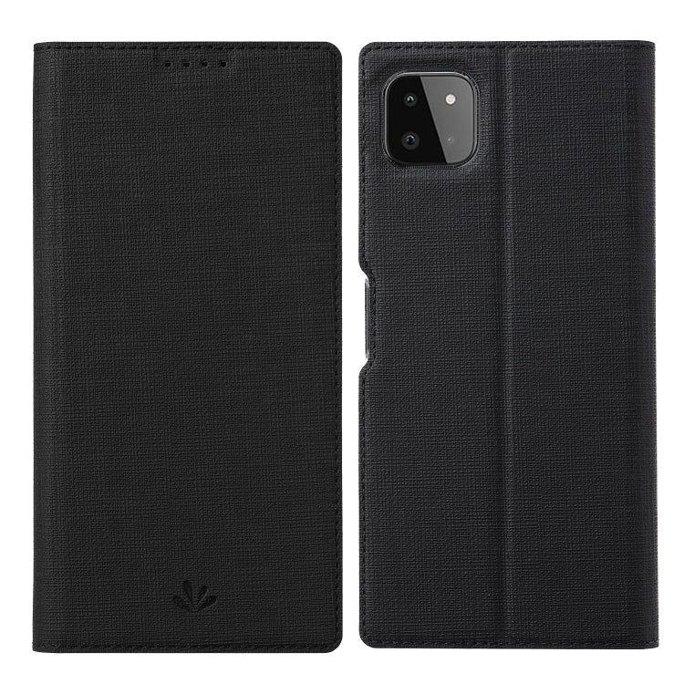 ViLi serie DMX Custodia a ribalta orizzontale antiurto in pelle TPU + PU con attrazione magnetica con slot per schede e supporto, For Samsung Galaxy A22 4G, For Samsung Galaxy A22 5G