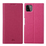 ViLi serie DMX Custodia a ribalta orizzontale antiurto in pelle TPU + PU con attrazione magnetica con slot per schede e supporto, For Samsung Galaxy A22 4G, For Samsung Galaxy A22 5G