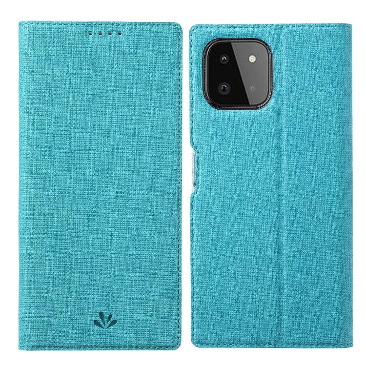 ViLi serie DMX Custodia a ribalta orizzontale antiurto in pelle TPU + PU con attrazione magnetica con slot per schede e supporto, For Samsung Galaxy A22 4G, For Samsung Galaxy A22 5G