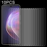 10 pellicole in vetro temperato da 0,26 mm 9H 2,5D, For vivo V21 / V21 5G (10 PCS), For vivo V21e / V21e 5G (10 PCS), For vivo iQOO 8 (10 PCS)