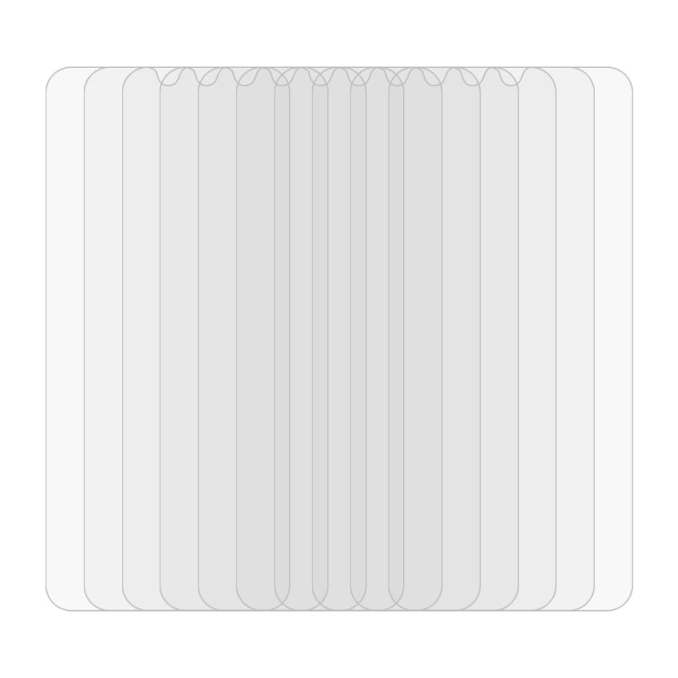 10 pellicole in vetro temperato da 0,26 mm 9H 2,5D, For vivo V21 / V21 5G (10 PCS), For vivo V21e / V21e 5G (10 PCS), For vivo iQOO 8 (10 PCS)