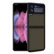 Custodia antiurto in PU fibra di carbonio per Samsung Galaxy Z Fl