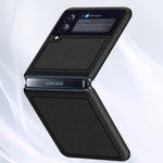 Custodia antiurto in PU fibra di carbonio per Samsung Galaxy Z Fl
