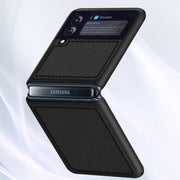 Custodia antiurto in PU fibra di carbonio per Samsung Galaxy Z Fl